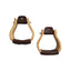 Pool's western wood stirrup 3"