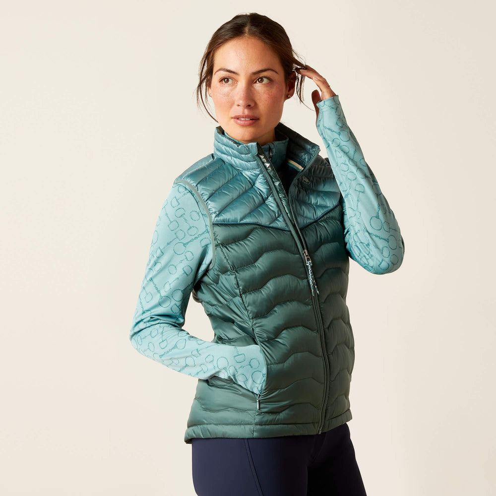 Ariat ideal down vest for ladies