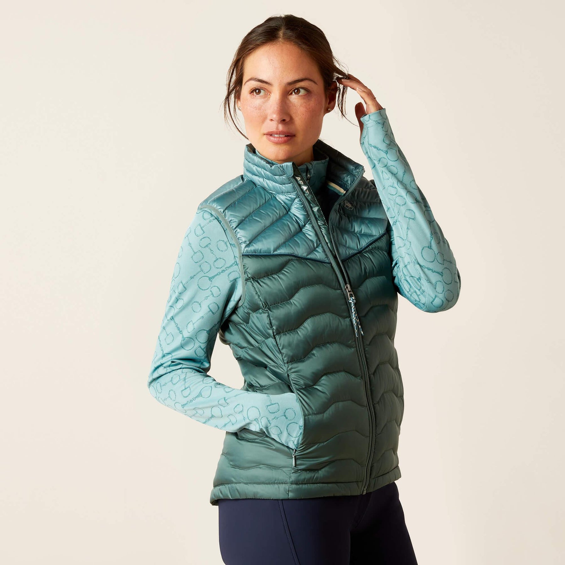 Ariat ideal down vest for ladies