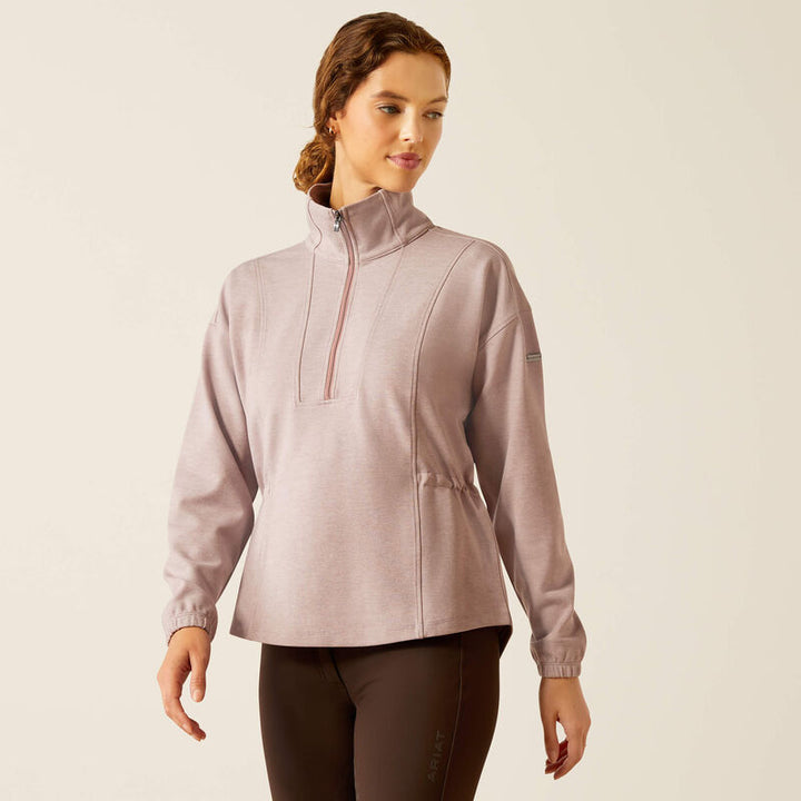 Ariat ryeland 1/2 zip sweatshirt for ladies