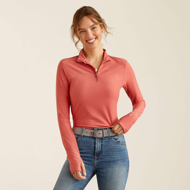 Ariat lowell 3.0 1/4 zip baselayer ladies
