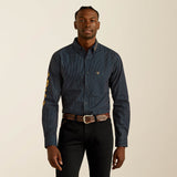Ariat team portland fitted western shirt for men