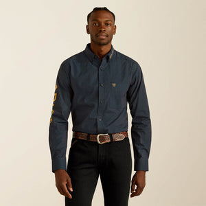 Ariat team portland fitted western shirt for men