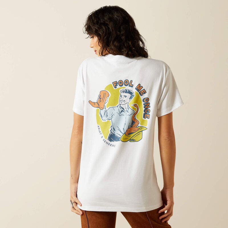 Ariat sendero fool me once T- shirt for men