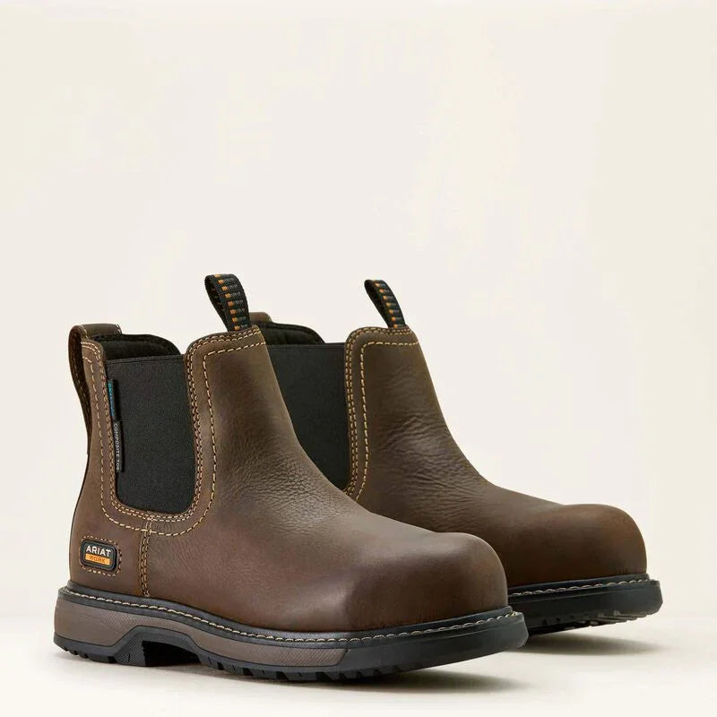 Ariat riveter chelsea waterproof composite toe waterproof boots ladies