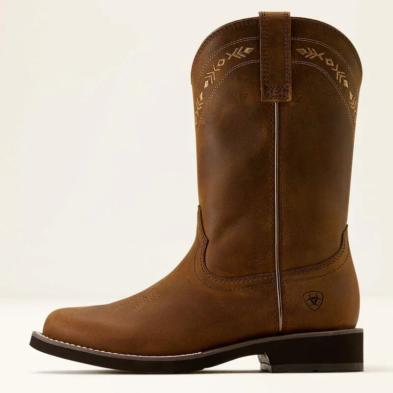 Ariat kearney round toe westernlaars voor dames