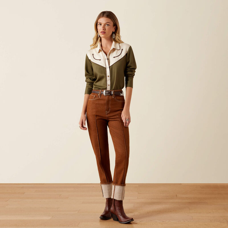 Ariat Bellamy Western-Druckknopfhemd