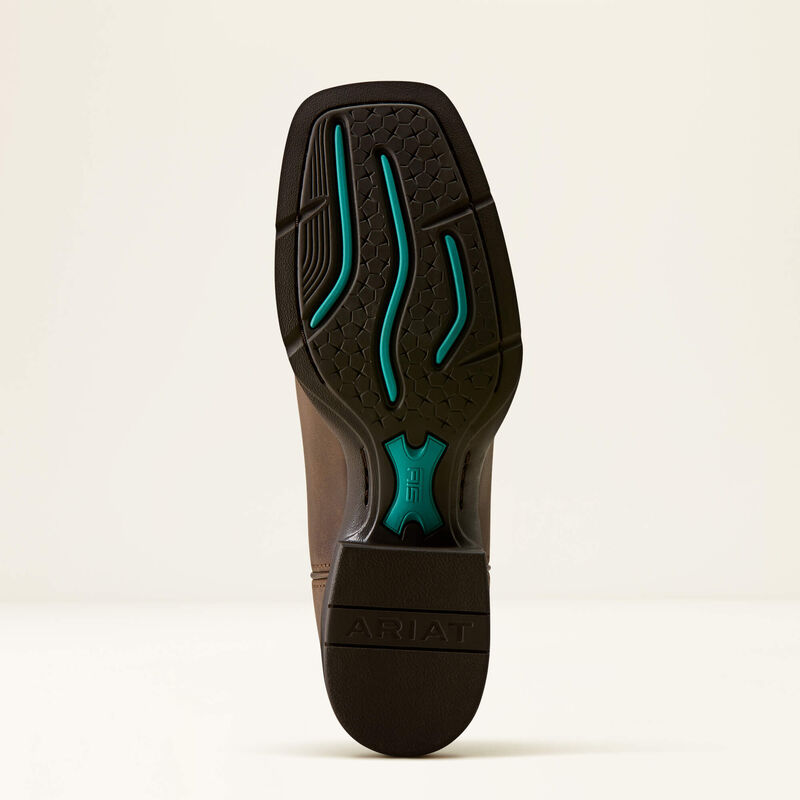 Ariat round up filly wide square toe western boot for ladies