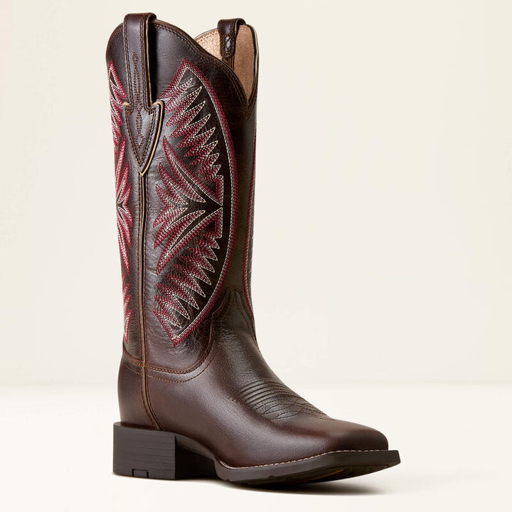 Ariat round up ruidoso wide square toe Westernstiefel für Damen