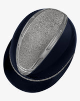 Equestro Women's Apocalypse helmet glossy shell and rhinestones homologation EN 1384-2023 ETW02018