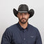 American hat makers Hollywood | Mens Leather Cowboy Hat