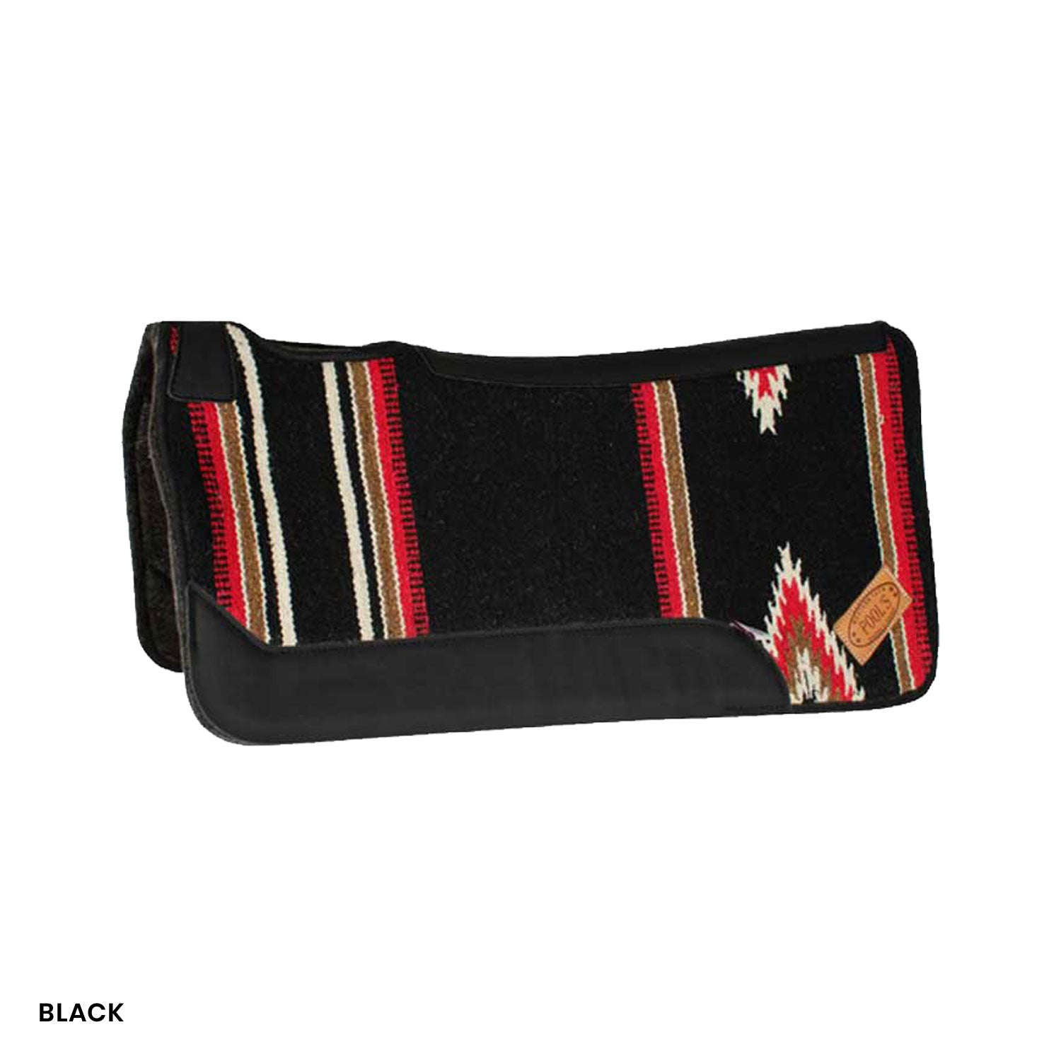 Tapis de selle Pool's Navayo, fond en feutre PL00800