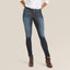 Ariat R.E.A.L. mid rise stretch outseam ella skinny jean - HorseworldEU