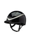 Charles Owen halo helmet glossy black / platinium with MIPS - HorseworldEU