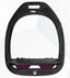 Flex - on green composite stirrup black frame Flex-on