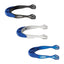 Herm. Sprenger fairRider spurs - aluminium, neck 20mm blue thick rounded 47613 Herm. Sprenger