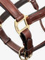 LeMieux stitched leather headcollar - HorseworldEU