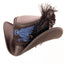 American hat makers Reversible Ren | Womens Leather Festival Hat